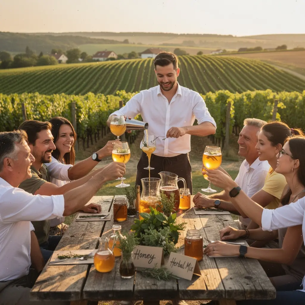 Hagyományos mézes tea készítése lépésről lépésre, képekkel.
